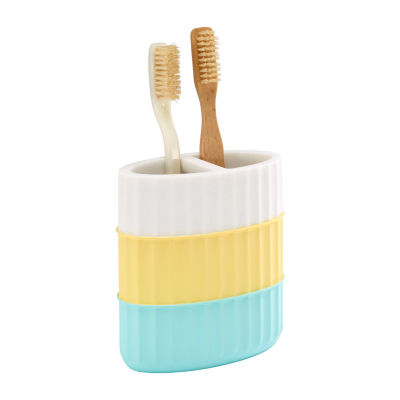 IZOD Clubhouse Stripe Toothbrush Holder