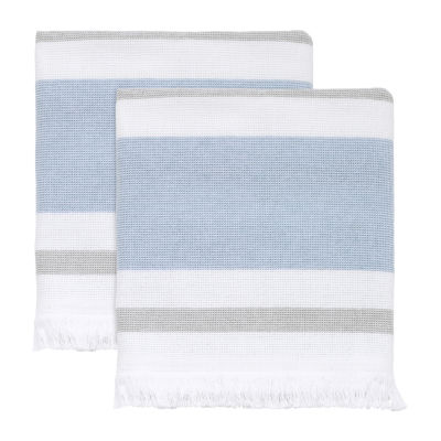 IZOD Clubhouse Stripe 2-pc. Hand Towel