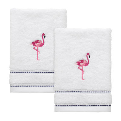 IZOD Flamingo 2-pc. Fingertip Towel