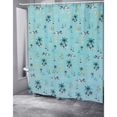 IZOD Tropical Mode Shower Curtains