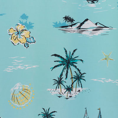IZOD Tropical Mode Shower Curtains