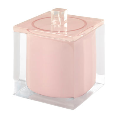 IZOD Marina Pink Bathroom Canister