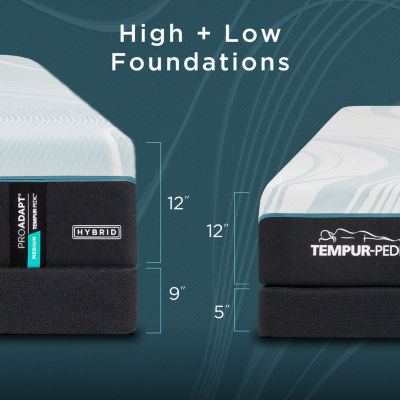 TEMPUR-ProAdapt™ 2.0 Medium Hybrid - Mattress + Box Spring