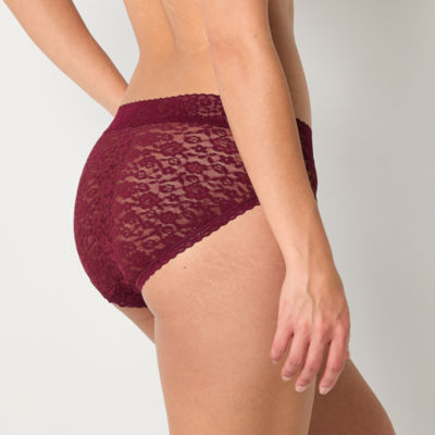 Ambrielle Everyday Lace High Cut Panty