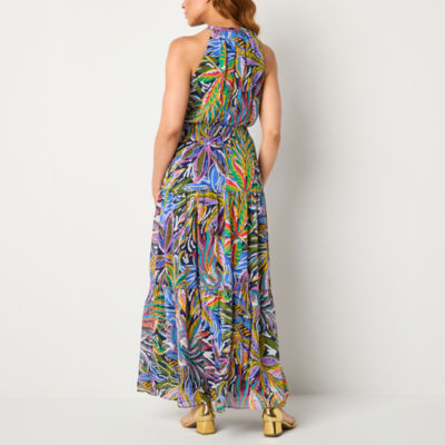R & k originals sleeveless floral maxi dress store