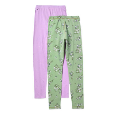 Thereabouts Little & Big Girls Adaptive 2-pc. Easy-on + Easy-off Seated Wear Knit Full Length Leggings