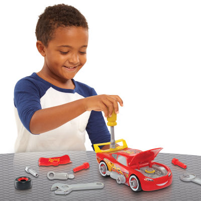 Disney Collection Just Play Lightning Mcqueen Tool Set Cars Toy Playsets