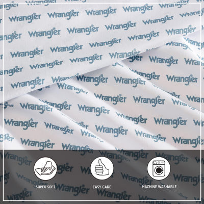 Wrangler Stamped Logo Sheet Set
