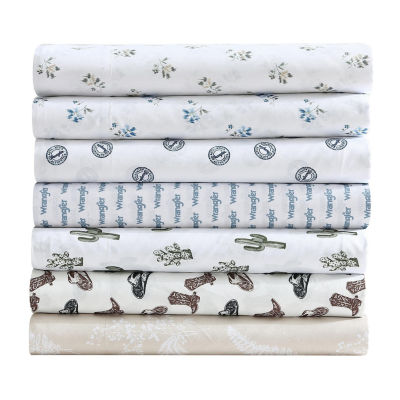 Wrangler Stamped Logo Sheet Set