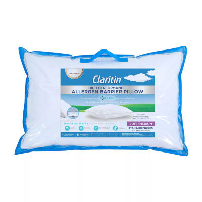 Claritin Allergen Barrier Medium/Firm Density Pillow Firm