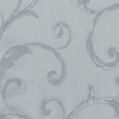 Elrene Home Fashions Mia Swirl Print Jacquard Rod Pocket Back Tab Energy Saving Blackout Single Curtain Panel