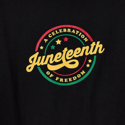 Hope & Wonder Juneteenth 'A Celebration of Freedom' Big Little Kids Short Sleeve Graphic T-Shirt