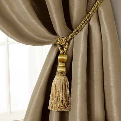 Elrene Home Fashions Amelia Curtain Tie Backs