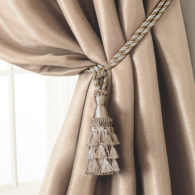 Elrene Home Fashions Charlotte Curtain Tie Backs
