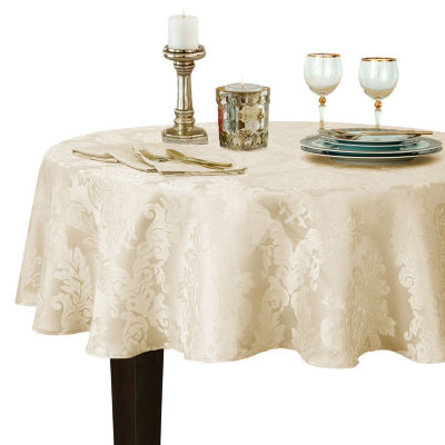 Elrene Home Fashions Barcelona Jacquard Damask Tablecloth