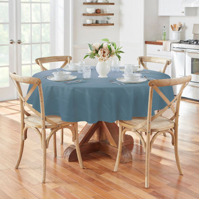 Elrene Home Fashions Elegance Plaid Jacquard Tablecloth