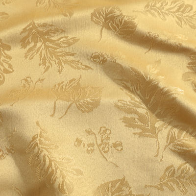Elrene Home Fashions Elegant Woven Leaves Tablecloth