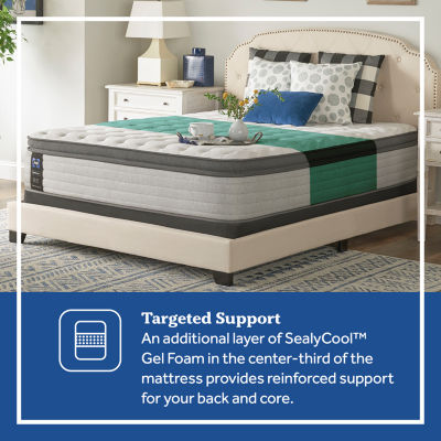 Sealy® Diggens Medium Pillow Top - Mattress + Box Spring