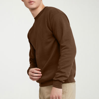 Hanes Mens Crew Neck Long Sleeve Sweatshirt