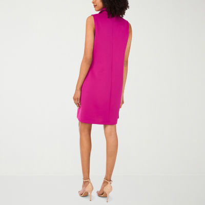 MSK Womens Sleeveless Shift Dress