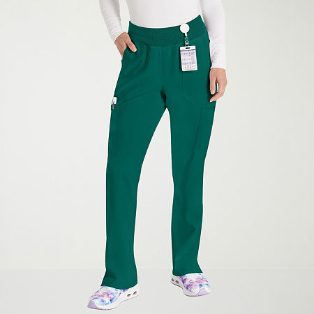 Dickies Womens Petite Scrub Pant, Petite Medium, Green