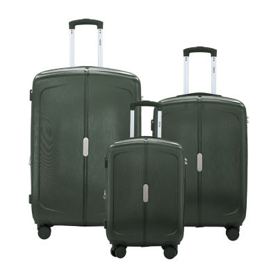 Rockland Fashion Print 4-pc. Softside Luggage Set-, Color: Peace