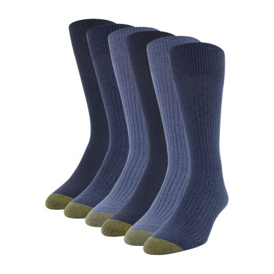 Gold Toe Stanton 6 Pair Crew Socks Mens JCPenney
