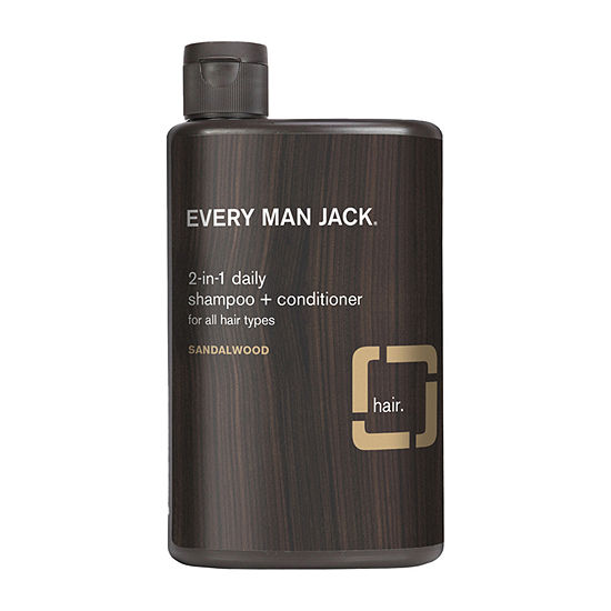 Every Man Jack 2 In 1 Sandalwood Shampoo - 13.5 oz.