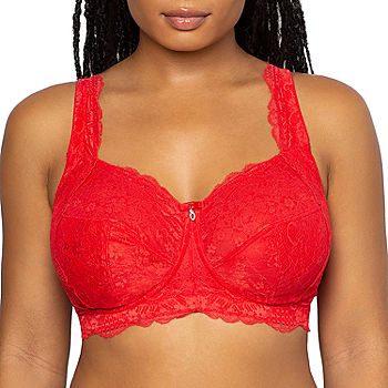 Curvy Couture Luxe Lace Wireless Bra-1320