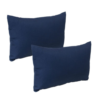 Net Health Shops Navy 2-pc. Throw Pillow Covers