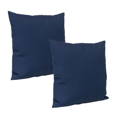 Net Health Shops Navy Throw 2-pc. Square Throw Pillow