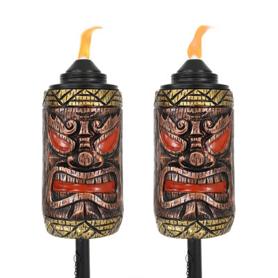Net Health Shops 3-In-1 Tiki Face Set Of 2 Torch