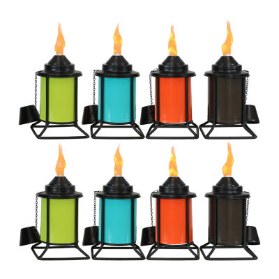 Net Health Shops Multicolor Tabletop Set Of 8 Torch