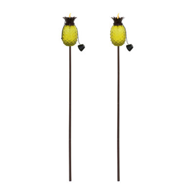 Net Health Shops Yellow 3-In-1 Pineapple Set Of 2 Torch