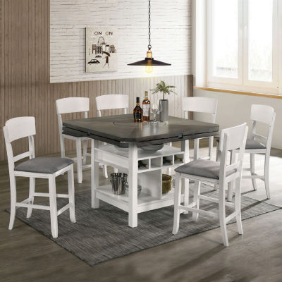 Priza 7-pc. Counter Height Round Dining Set