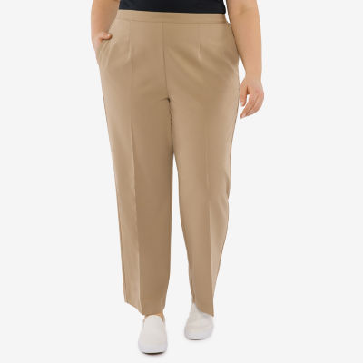 Alfred dunner petite on sale short pull on pants