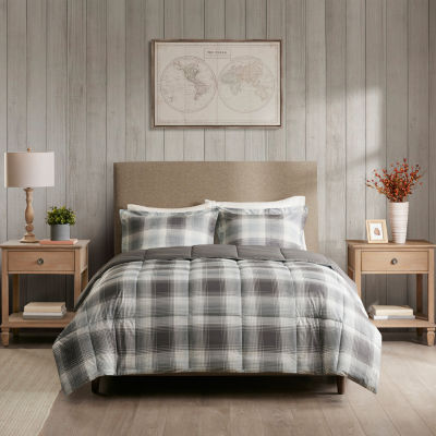 Woolrich Woodsman Softspun Down-Alternative Plaid Comforter Set