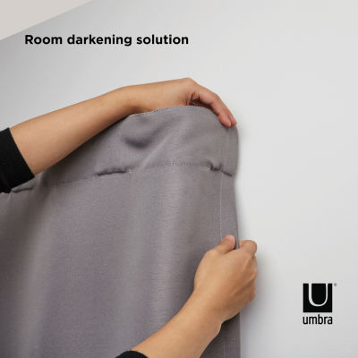 Umbra Twilight Room Darkening Double Curtain Rod