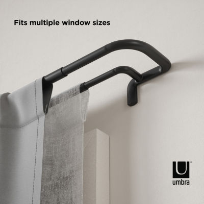 Umbra Twilight Room Darkening Double Curtain Rod