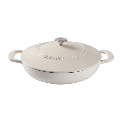 Martha Stewart Cast Iron 3.5-qt. Braising Pan