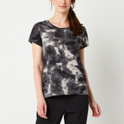 Xersion Womens Round Neck Short Sleeve T-Shirt