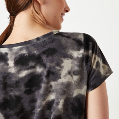 Xersion Womens Round Neck Short Sleeve Active T-Shirt