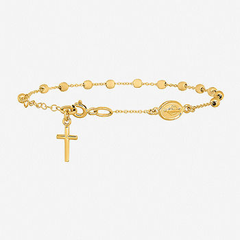 Cross Charm Gold Bracelets Cross Charm Gold Bracelets