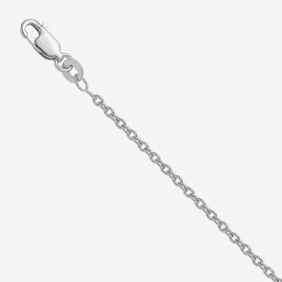 Personalized Sterling Silver 32x35mm Polished Monogram Bracelet