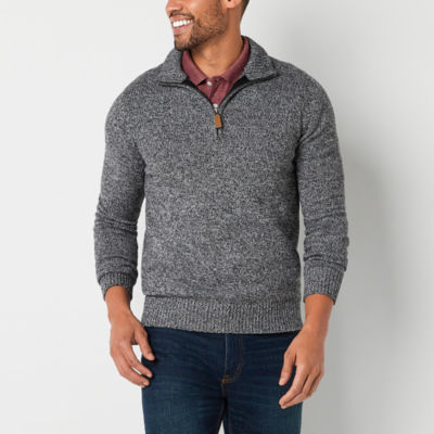 St john's bay quarter best sale zip sweater