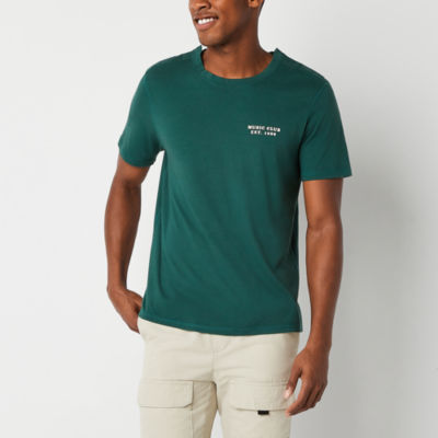 Adaptive Arizona Mens Crew Neck Short Sleeve Easy-on + Easy-off Graphic T-Shirt