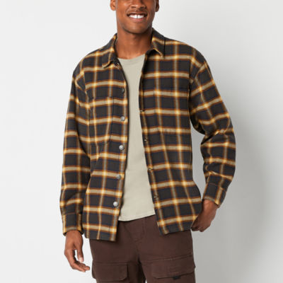 Men's NFL x Darius Rucker Collection by Fanatics Black Arizona Cardinals Flannel Long Sleeve Button-Up Shirt