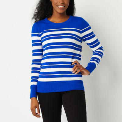 Liz claiborne outlet striped sweater