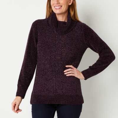 Jcpenney cowl neck on sale sweater