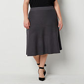 Gray skirts 2025 at jcpenney